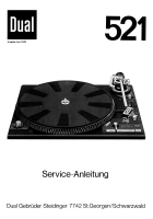 Dual 521-Service-Manual 